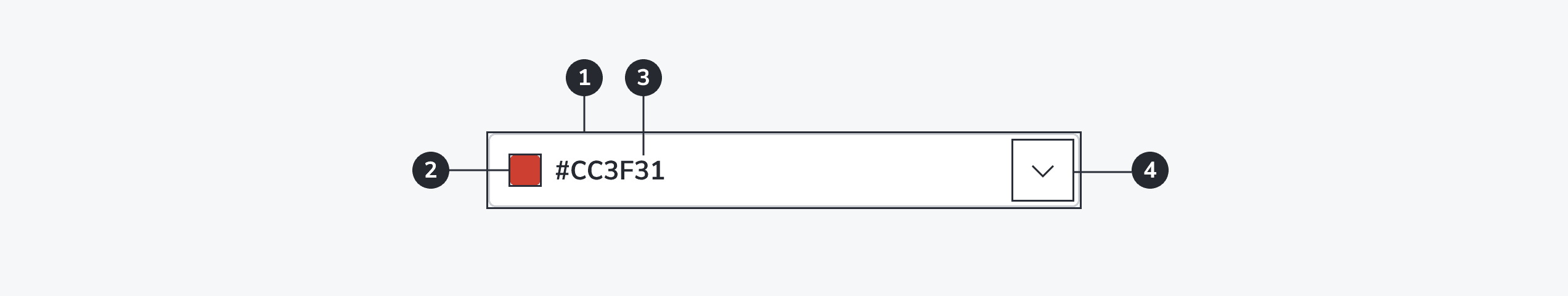 Color Picker Color Picker Field anatomy