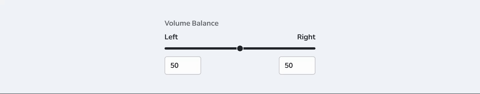 Slider Behaviors Interactions 입력 값 조정