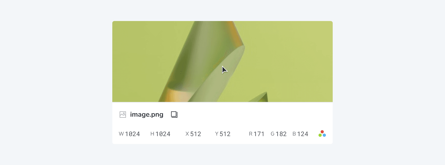 Image Viewer Content Footer