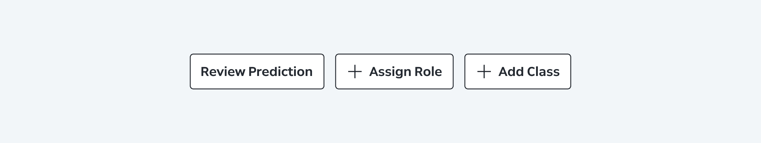 Secondary button - High