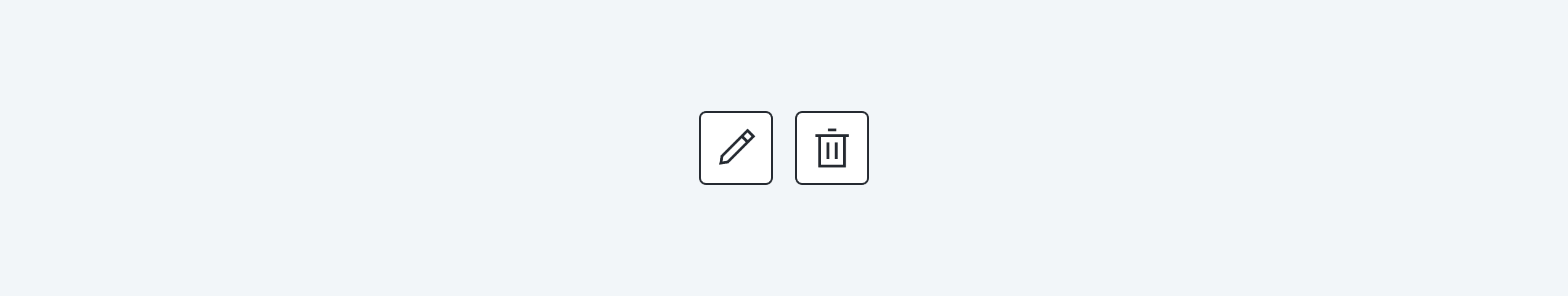 Secondary icon button - High