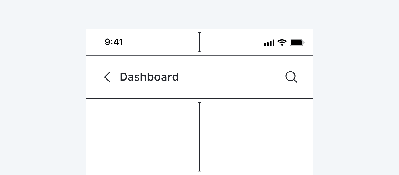 App Bar Layout Placement
