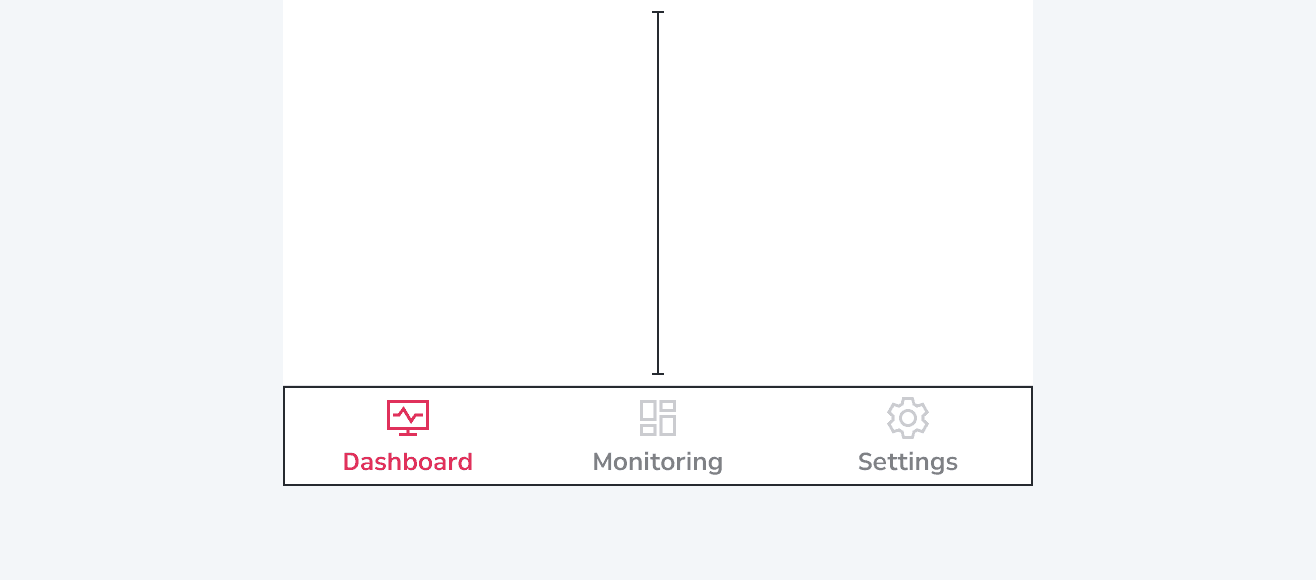 Bottom Navigation Layout Placement