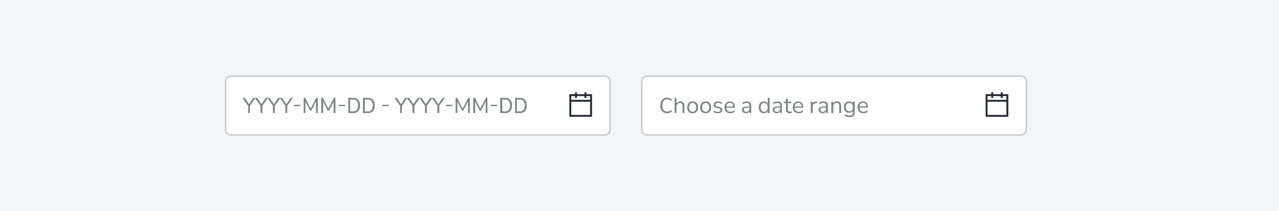 Date Picker Content Placeholder
