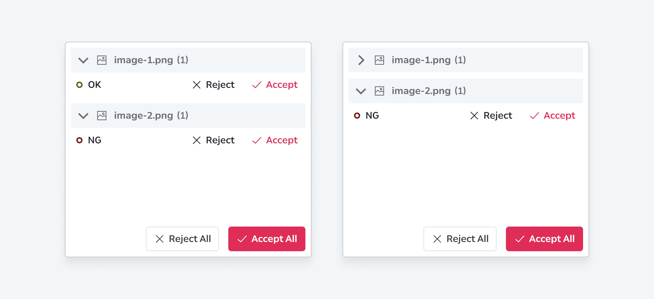 List Behaviors Interactions