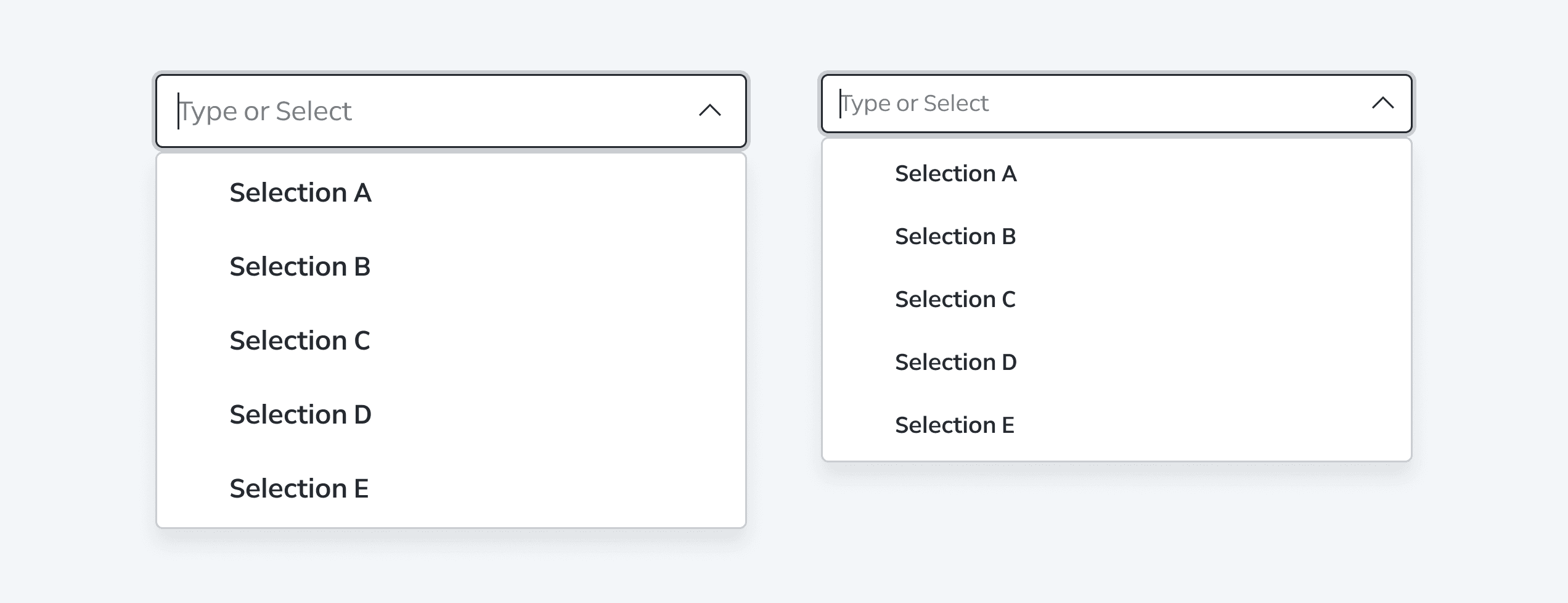 Combo Box Content Menu