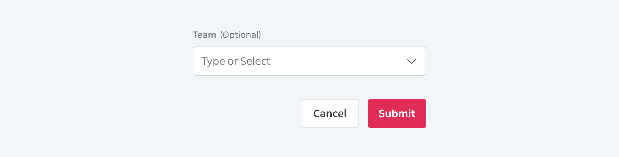 Combo Box Content Optional Field