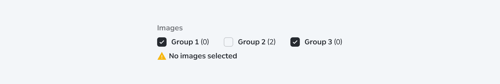 Checkbox Content Validation