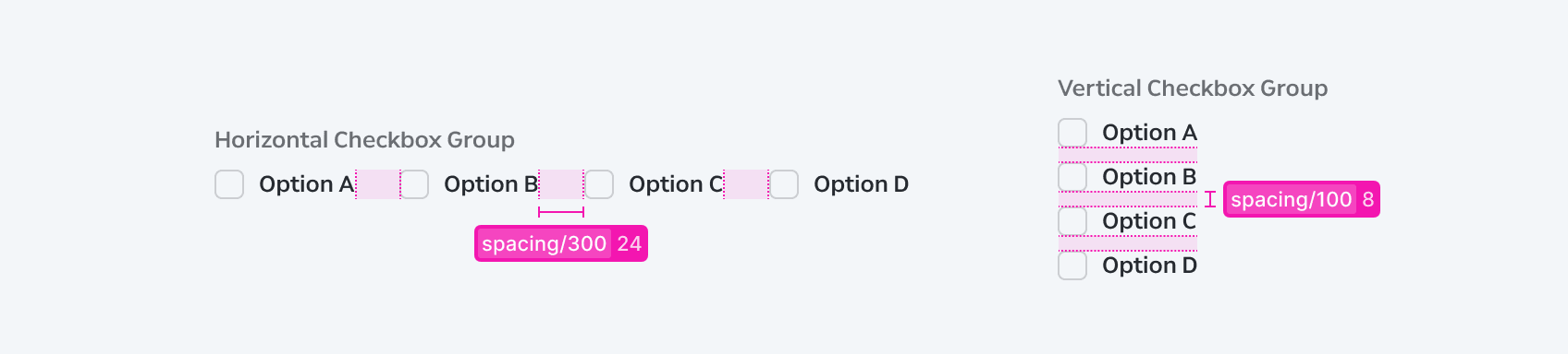 Checkbox Layout Spacing