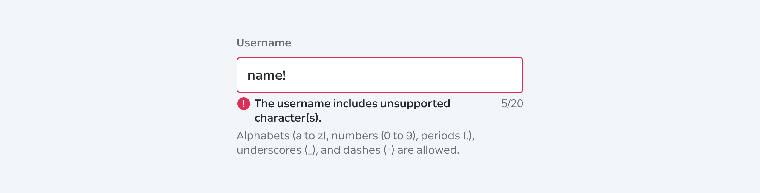 Text Field Behaviors Input Validation